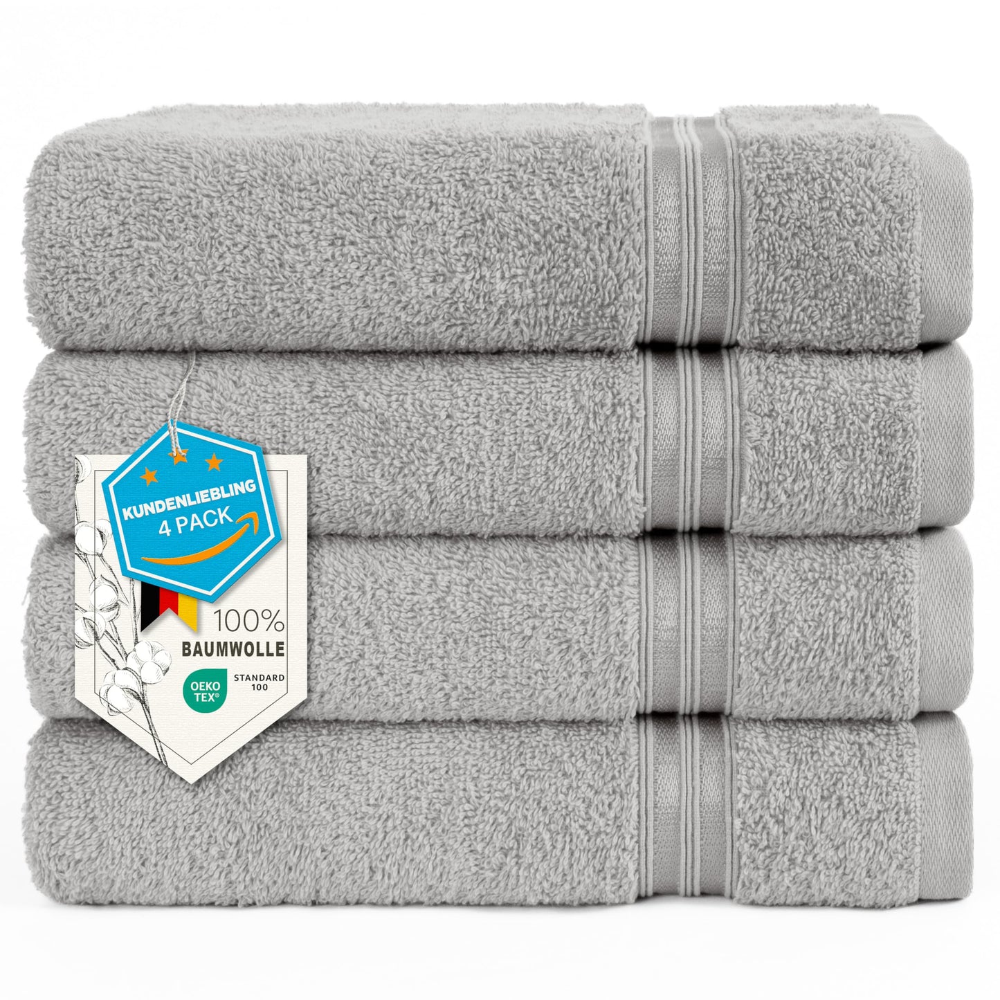 Hammetex Bathrobe 100% Cotton Unisex for Men and Women Quality 400 g/m² Quality Soft Absorbent Terry Towelling Bathrobe for Couples with Pockets
