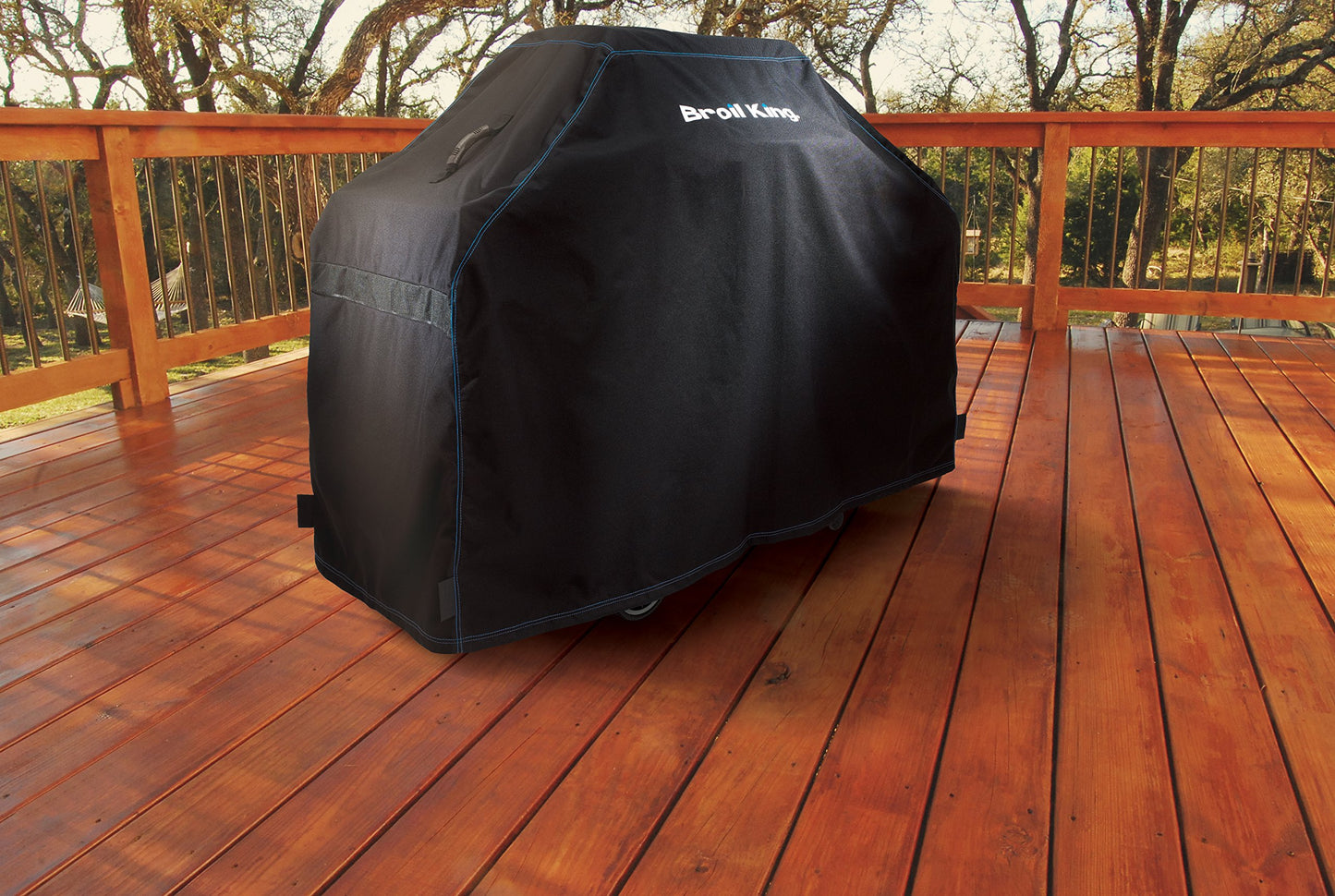 Broil King Polyester Grill Cover, Black (Outdoor Smoker Covers, fits Regal / Imperial XL models 2006 and newer)