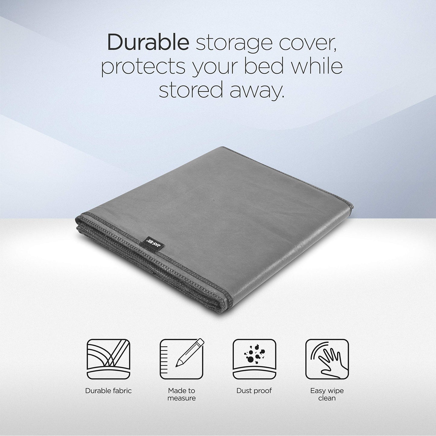 Jay-Be Storage Cover for Supreme and Visitor Folding Beds - Single - Grey