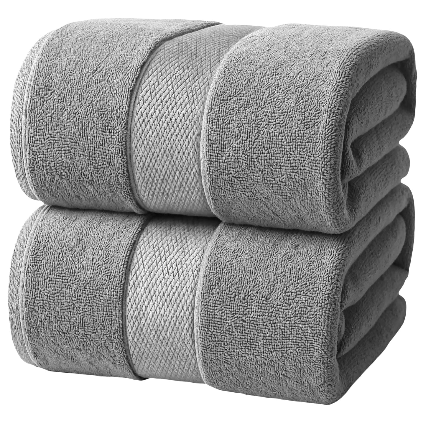 Infinitee Xclusives Bath Sheets Extra Large - 2 Pack, 600 GSM - 90 x 180 cm