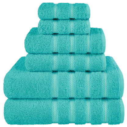 American Soft Linen Premium, Luxury Hotel & Spa, 6 Piece Towel Set, Turkish Cotton for Maximum Softness and Absorbency, Worth $78.95