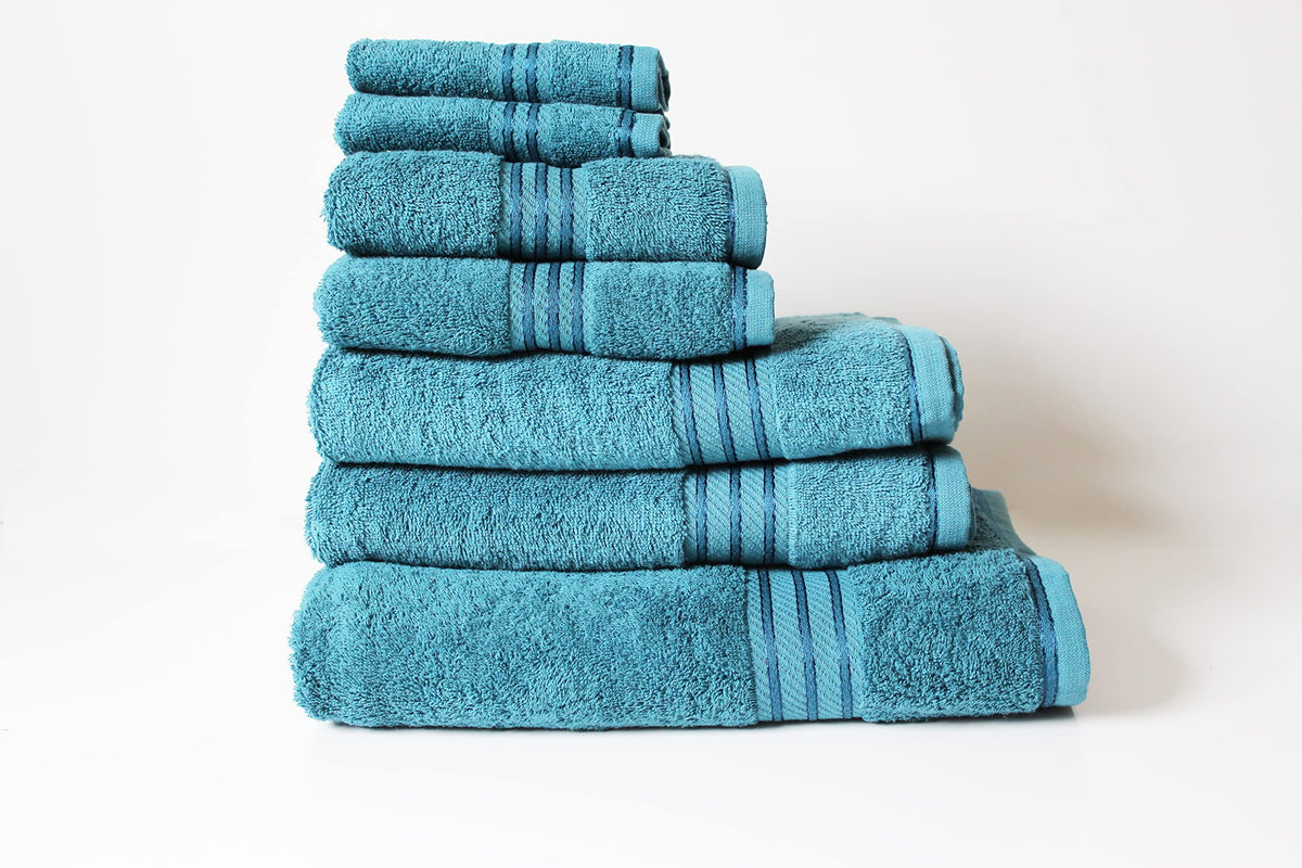 Bentley Priory Linens Supreme Face Flannels for Bathroom 500GSM Super Soft Combed Cotton Pack of 4 Absorbent and Quick Dry Face Cloth Flannel Towels