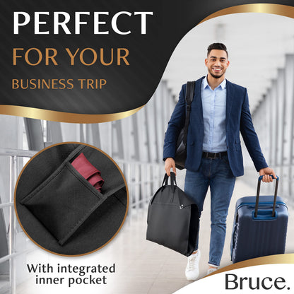 Bruce.® 6x Garment Bags 3x100 & 3x120 cm – Black
