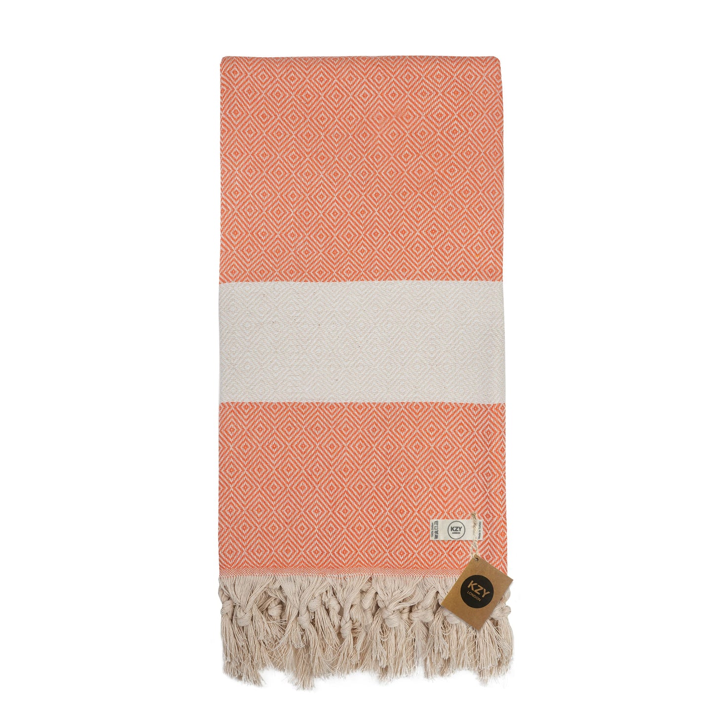 KZY LONDON Beach Towel - Large Turkish Beach Towels for Camping, Swimming, Bath, Gym, Picnic - Quick Dry, Super Absorbent, Lightweight