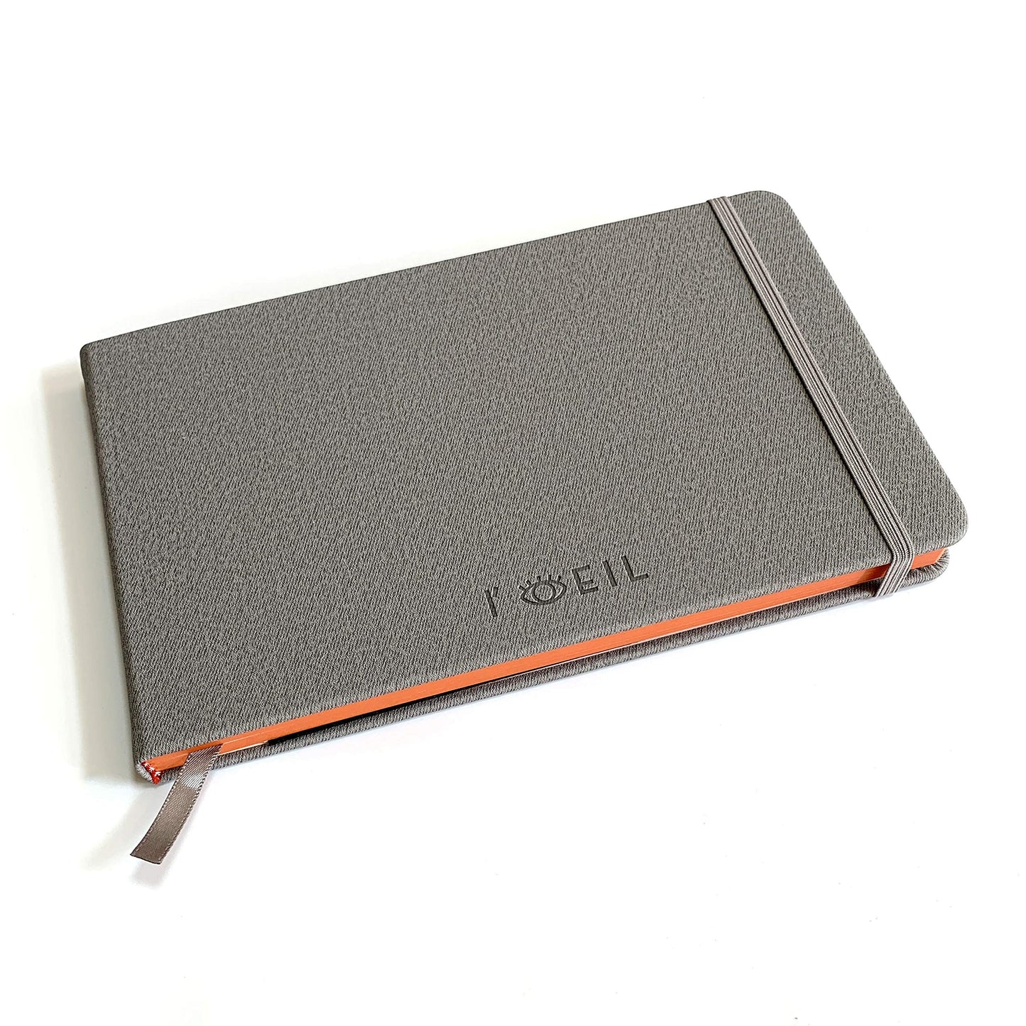 L'oeil Mellow Art Large Landscape Watercolor Sketchbook: 13x21cm, 300gsm Dual Textured Cold-press Paper, with Hardcover, Inner Pocket and Elastic