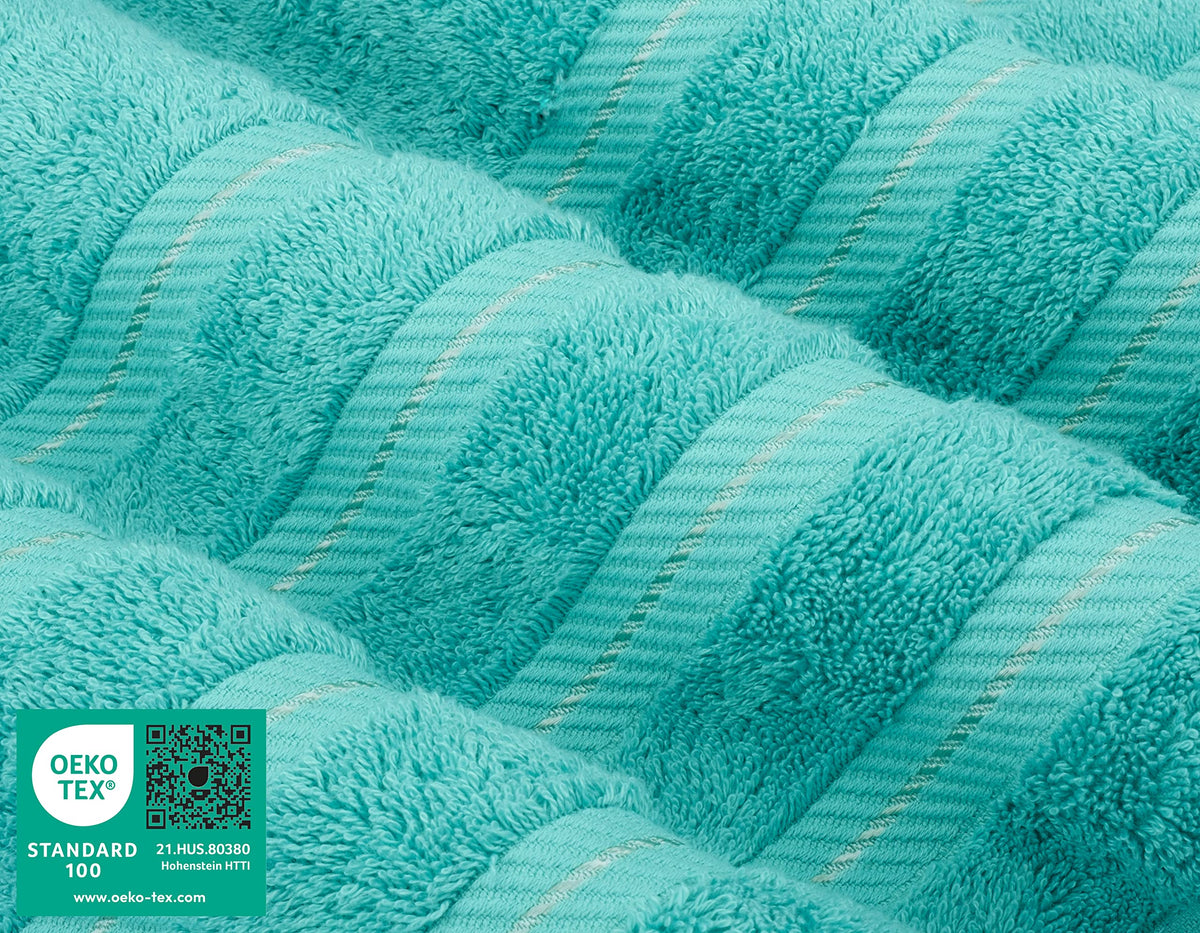 American Soft Linen Premium, Luxury Hotel & Spa, 6 Piece Towel Set, Turkish Cotton for Maximum Softness and Absorbency, Worth $78.95