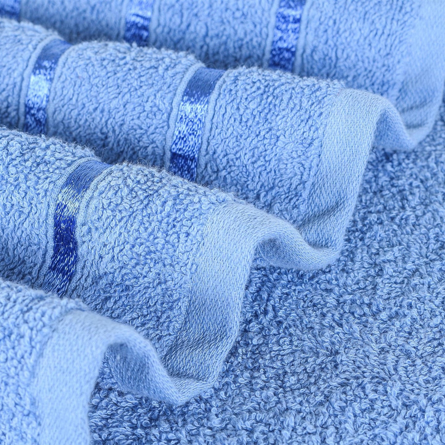 A2Z Luxurious 100% Cotton Black Face Towel 500 GSM 30x30 cm