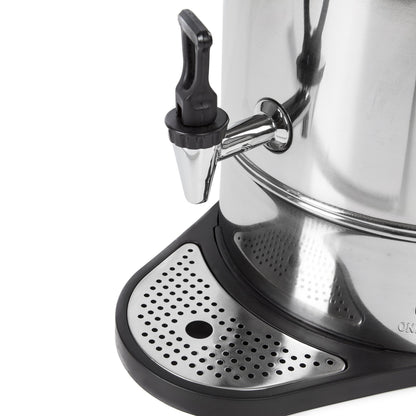 Swan SWU8L Catering Urn with Automatic Temperature Control, Drip Tray, 8L, 1600W, Stainless Steel