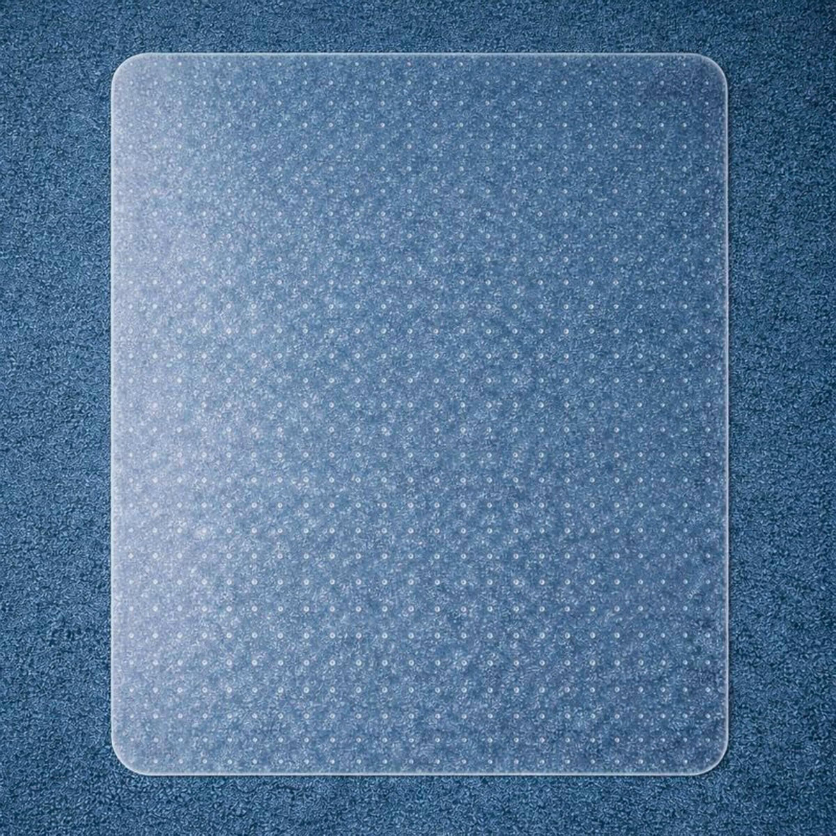 Marvelux No Slip Clear PVC Office Chair Mat for Low Pile Carpets 90 x 120cm
