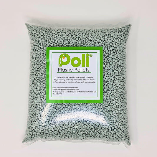 Recycled Plastic Pellets. Ideal for Filling Weighted Blankets, Bears, Dolls, and Other Craft Projects (1kg)
