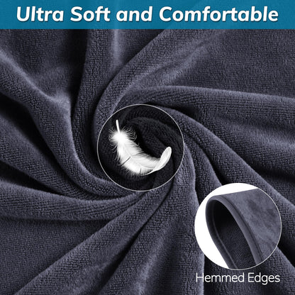 Extra Large Bath Sheets & Towels for Adults - 100x200cm
