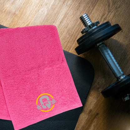 Always Looking Good Gym Towel with Monogrammed Embroidery Initial Gift for Men & Women, Training Accessory Gift