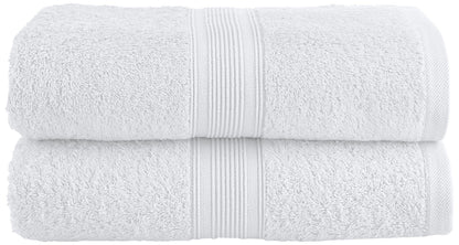 NatureMark NM-HT0801 terry cloth sauna towel 80 x 200 cm 100% cotton pack of 2 White