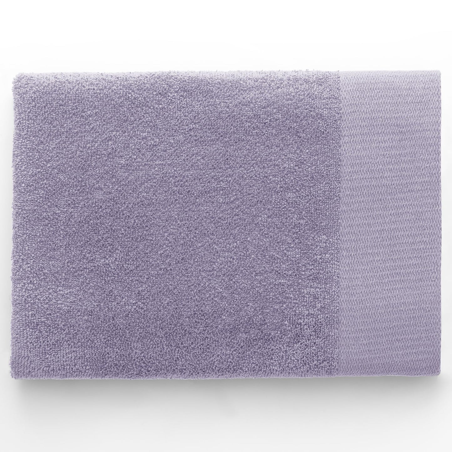 AmeliaHome Set 6pcs 4 Towels 50x100 cm and 2 Bath Towels 70x140 cm 100% Cotton Absorbent Lilac Violet Purple Amari