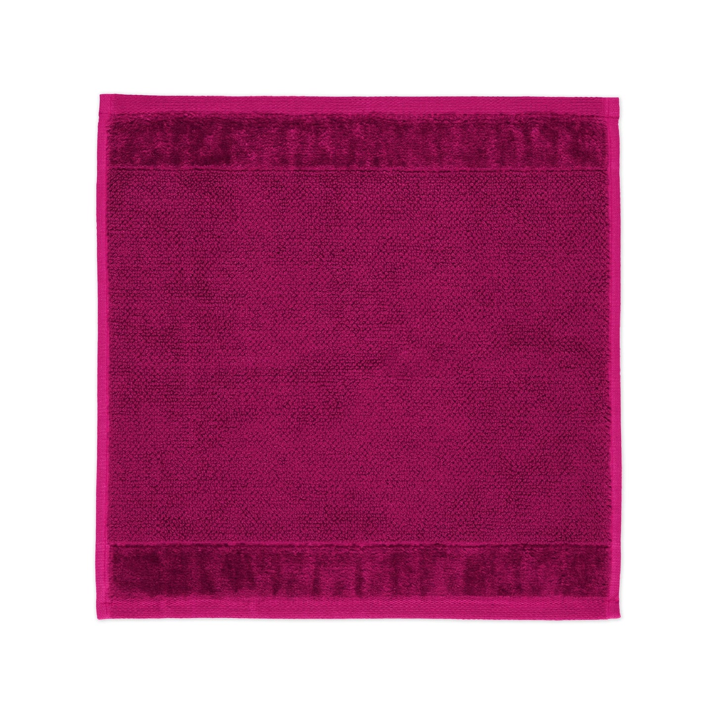 Möve Bamboo Luxe soap cloth 30 x 30 cm made of 60% cotton / 40% viscose from bamboo cellulose, berry