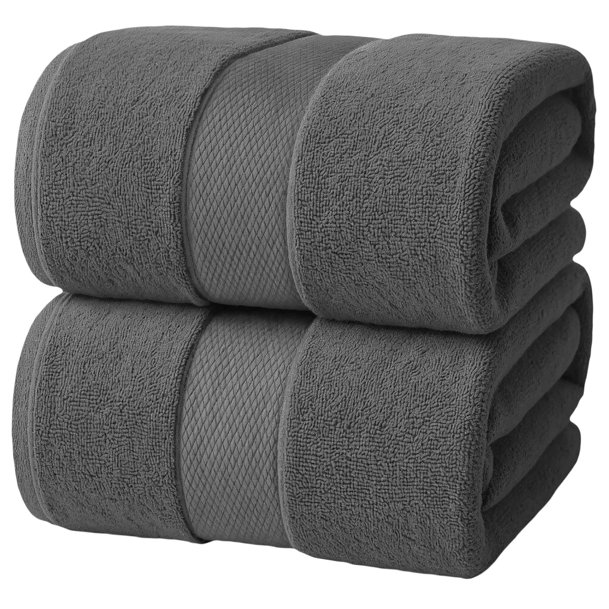 Infinitee Xclusives Bath Sheets Extra Large - 2 Pack, 600 GSM - 90 x 180 cm