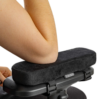 WESTERN COMFORT Thick Office Chair Arm Pads - Office Chair Arm Covers - Armrest Pillow Flat