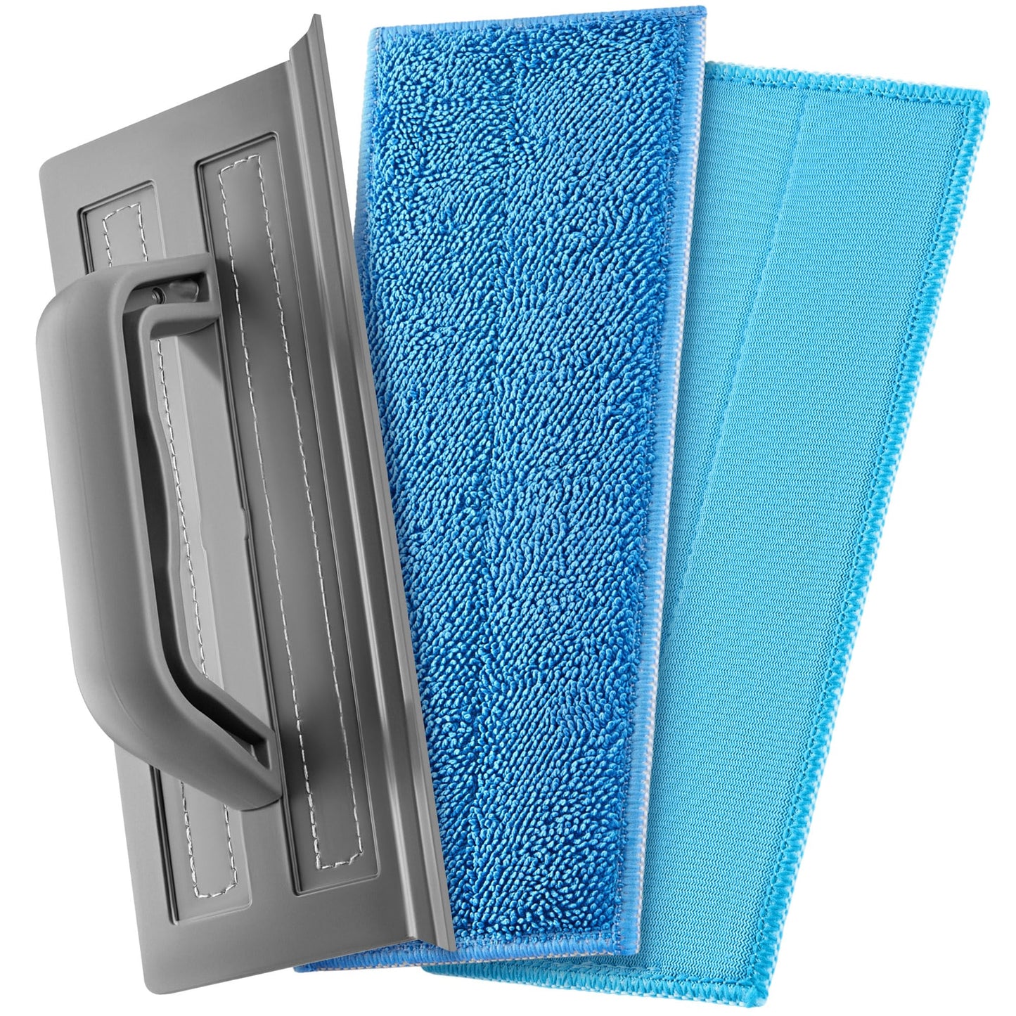 Tyroler Shower Squeegee for Shower Doors 100% Silicone Squeegee 25cm | 2 Microfiber Scrub & Polish Cloths | Multi-Surface- Mirror, Marble, Tile &