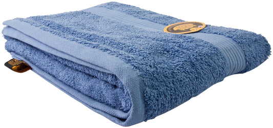 G?zze - New York Bath Towel, Set of 2, Soft and Absorbent, 100% Cotton, 100 x 150 cm - Fjord
