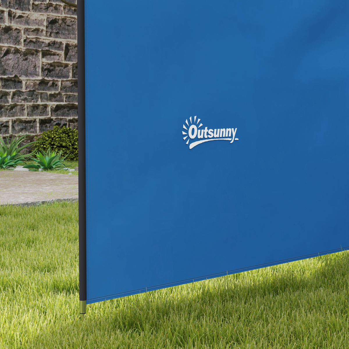 Camping Windbreak Portable Wind Blocker Privacy Wall, 540cm x 150cm