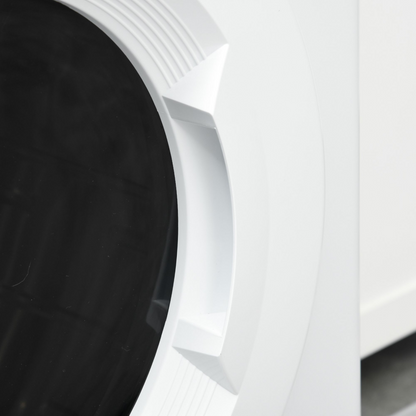 HOMCOM 6kg Vented Tumble Dryer with 7 Dry Programmers for Small Spaces White