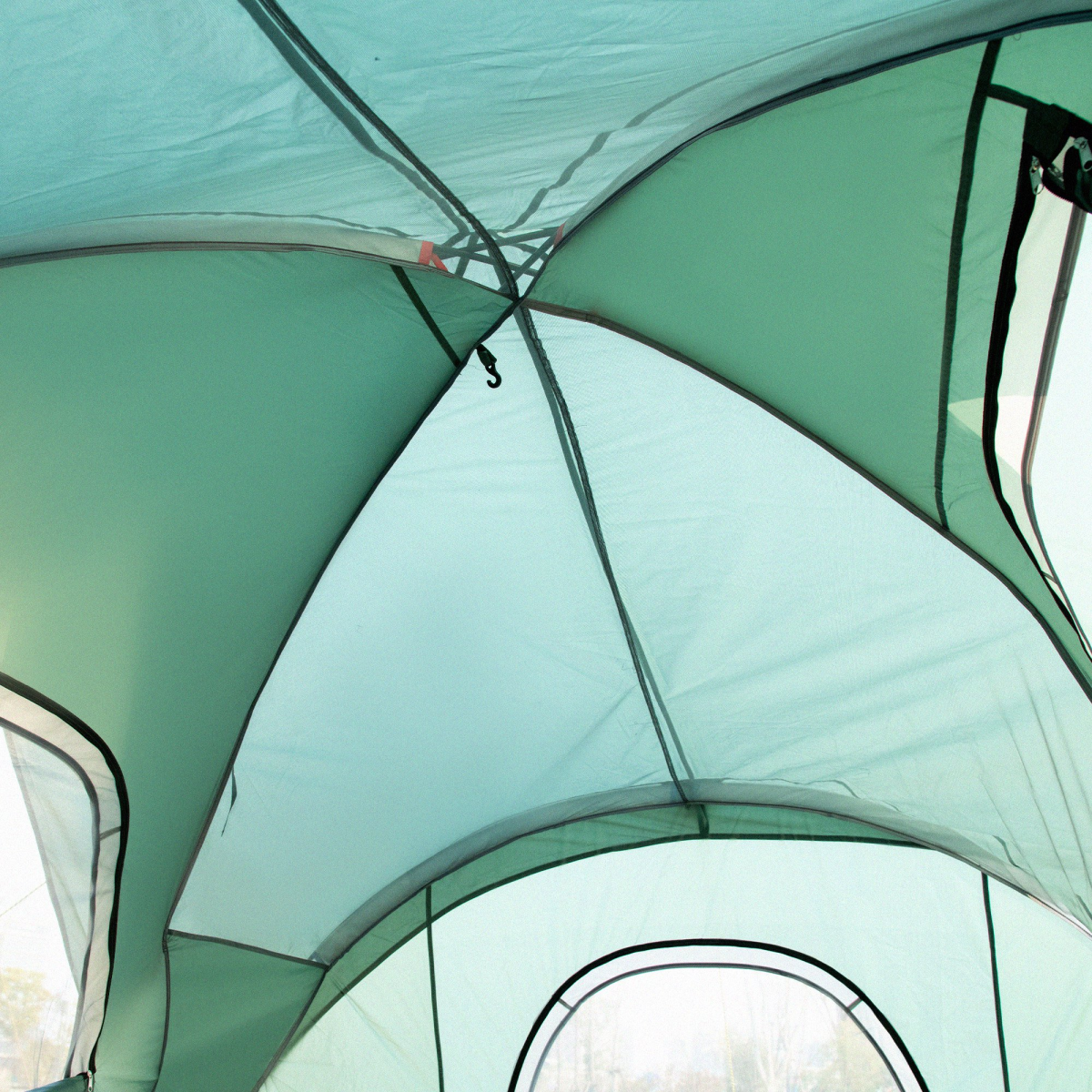 Outdoor  Camping Tent For 5-6 W/ Bag, Fiberglass & Steel Frame