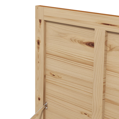 Outsunny 292L Outdoor Storage Box for Patio, Pool, Light Brown