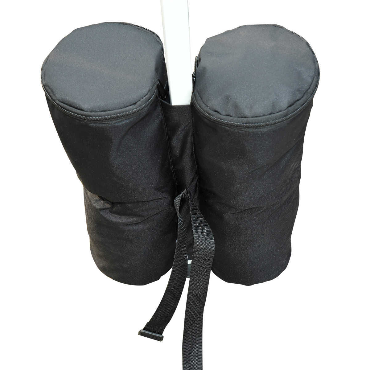 4 Pc Gazebo Sand Bag Weight Set-Black
