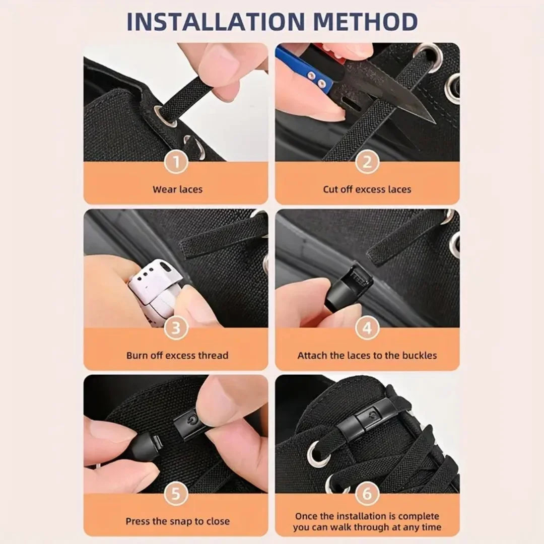 New Press Lock Shoelaces Without ties Gradient Flats Elastic Laces Sneakers Kids Adult No Tie Shoe laces for Shoes Accessories