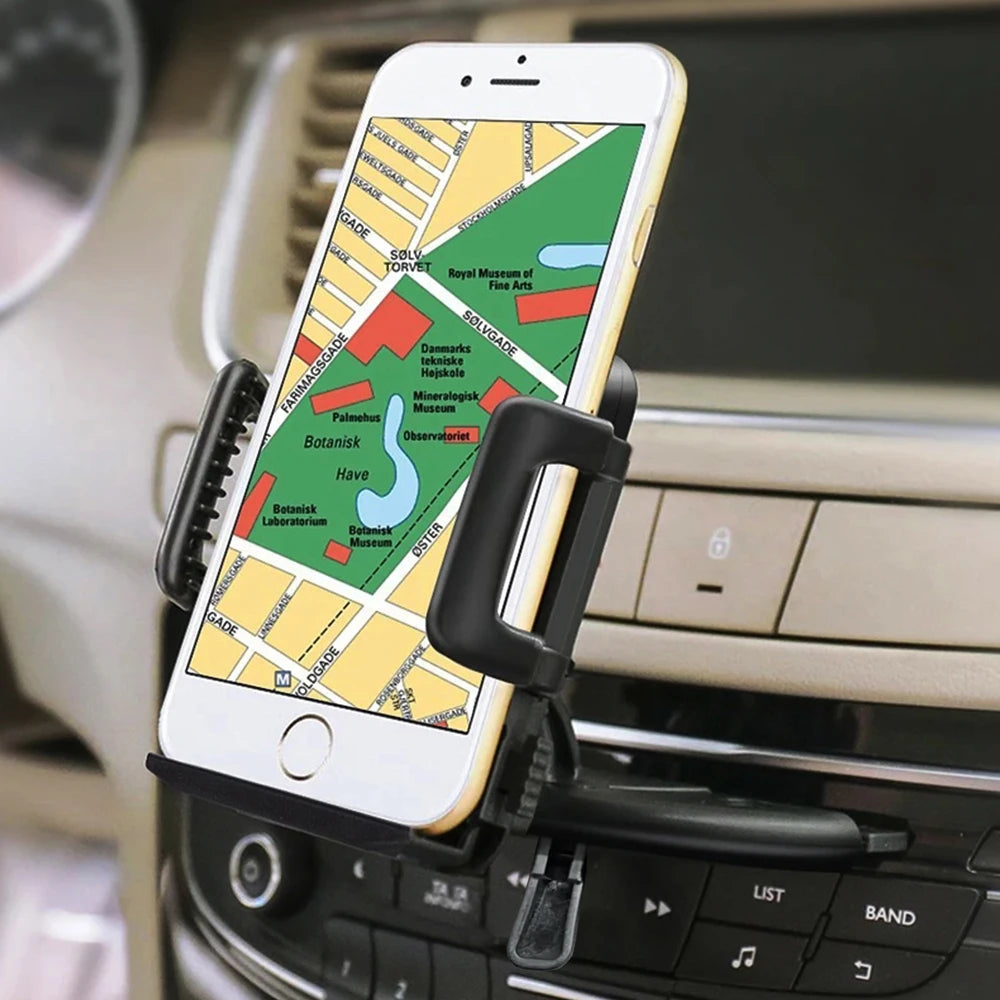 Universal Car CD Slot Mount Mobile Phone Holder Stand Cradle For Cellphone