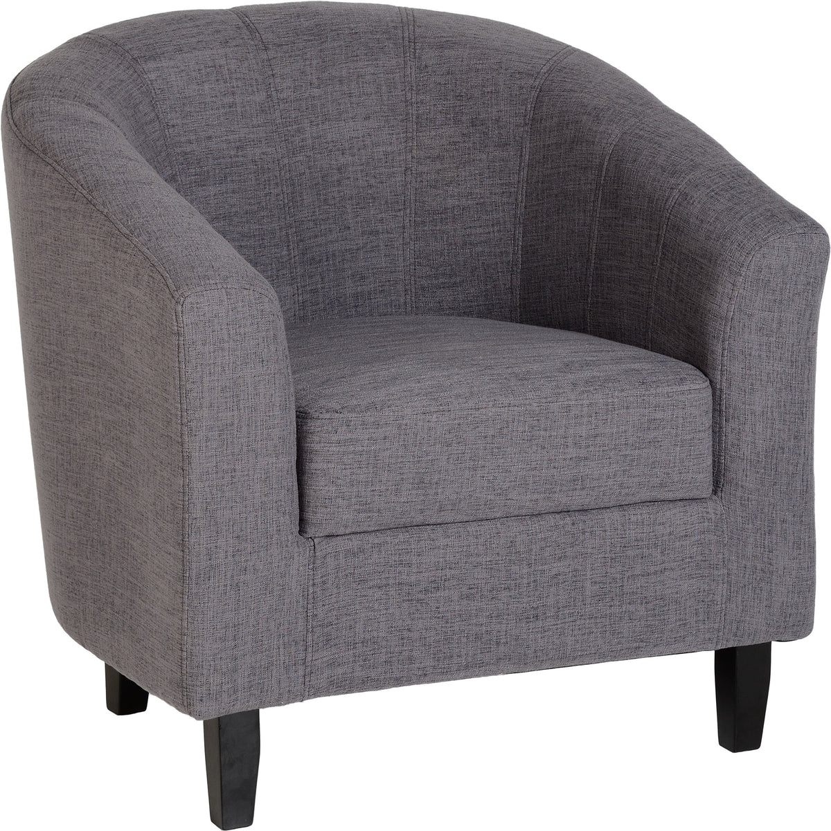 Seconique Tempo Tub Chair in Grey Fabric