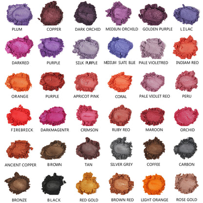Smalltongue Mica Powder for Epoxy Resin, 72 Colors, 0.35 oz(10g) Bottles Mica Glitter Powder, Mica Pigment Powder for Lip Gloss, Soap Making, Bath