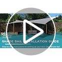 Clara Shade Sails - White Rectangle 6x4m Sun Shade Sail, Conservatory Sail Shades, Pergola Canopy, Garden Sail Canopy Waterproof, Patio Gazebo, Garden Tent, Outdoor Sun Sail Shade, Garden Awning