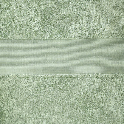 Catherine Lansfield Anti Bacterial Soft & Absorbent Cotton Bath Towel Sage Green