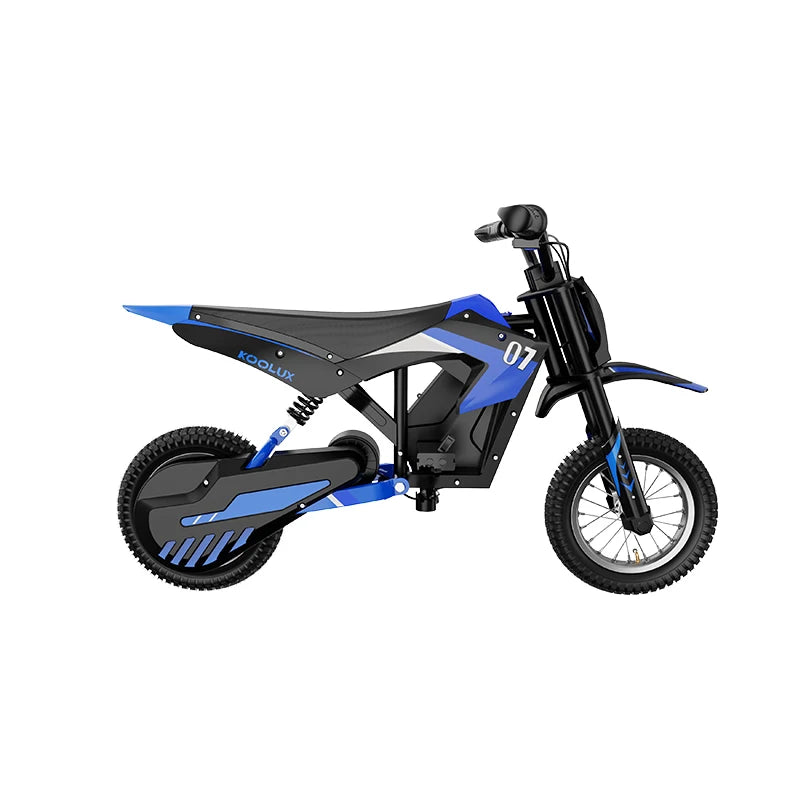 KOOLUX EV12M Electric Dirt Bike,300W Electric Motorcycle,15.5MPH & 9.3 Miles Long-Range,3-Speed Modes Motorcycle