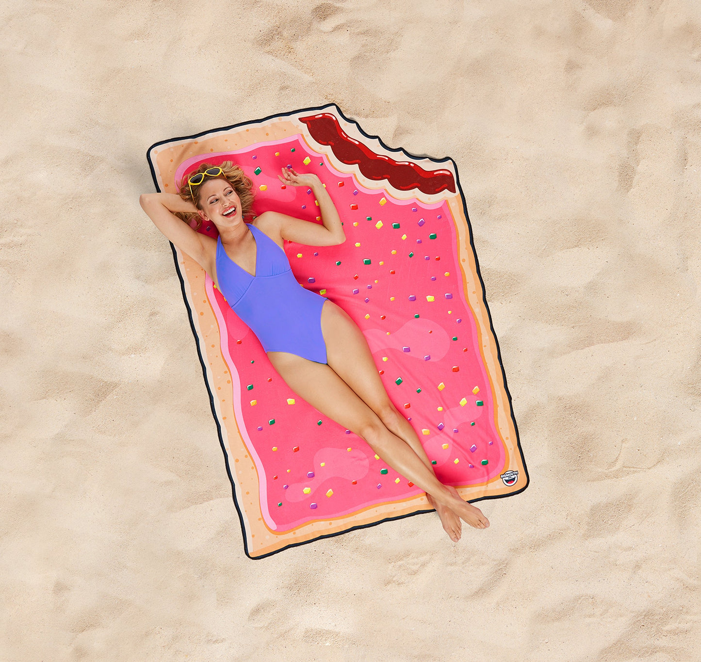 BigMouth Inc Giant Toaster Tart Beach Blanket