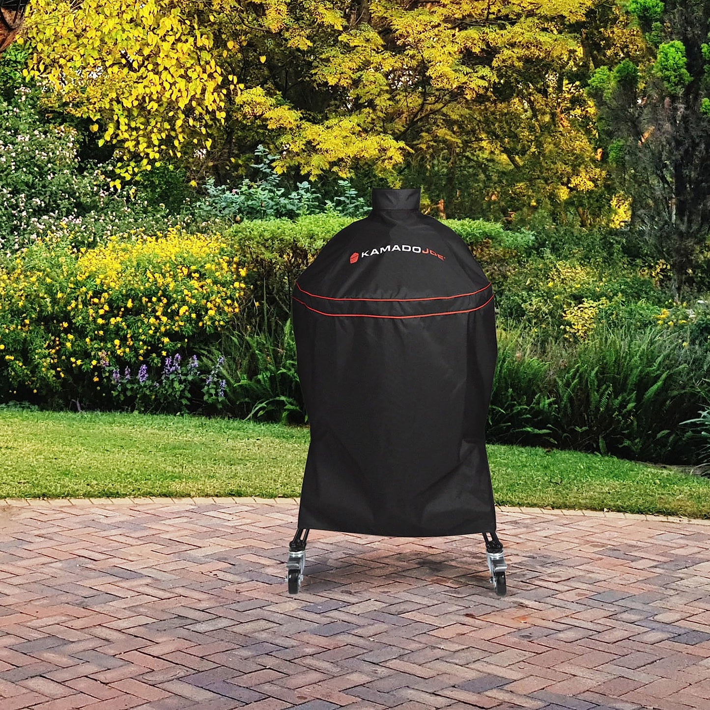 Kamado Joe BJ-GC24BWFS Big Joe Cover Grill, Black, 55.12 in*37.8 in*37.8 in