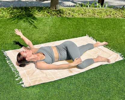 Utopia Towels 2 Pack Turkish Beach Towel 40 x 72 Inches - 100% Cotton Oversized Sand Free Lightweight Quick-Dry Turkish Towel
