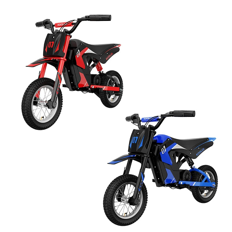 KOOLUX EV12M Electric Dirt Bike,300W Electric Motorcycle,15.5MPH & 9.3 Miles Long-Range,3-Speed Modes Motorcycle
