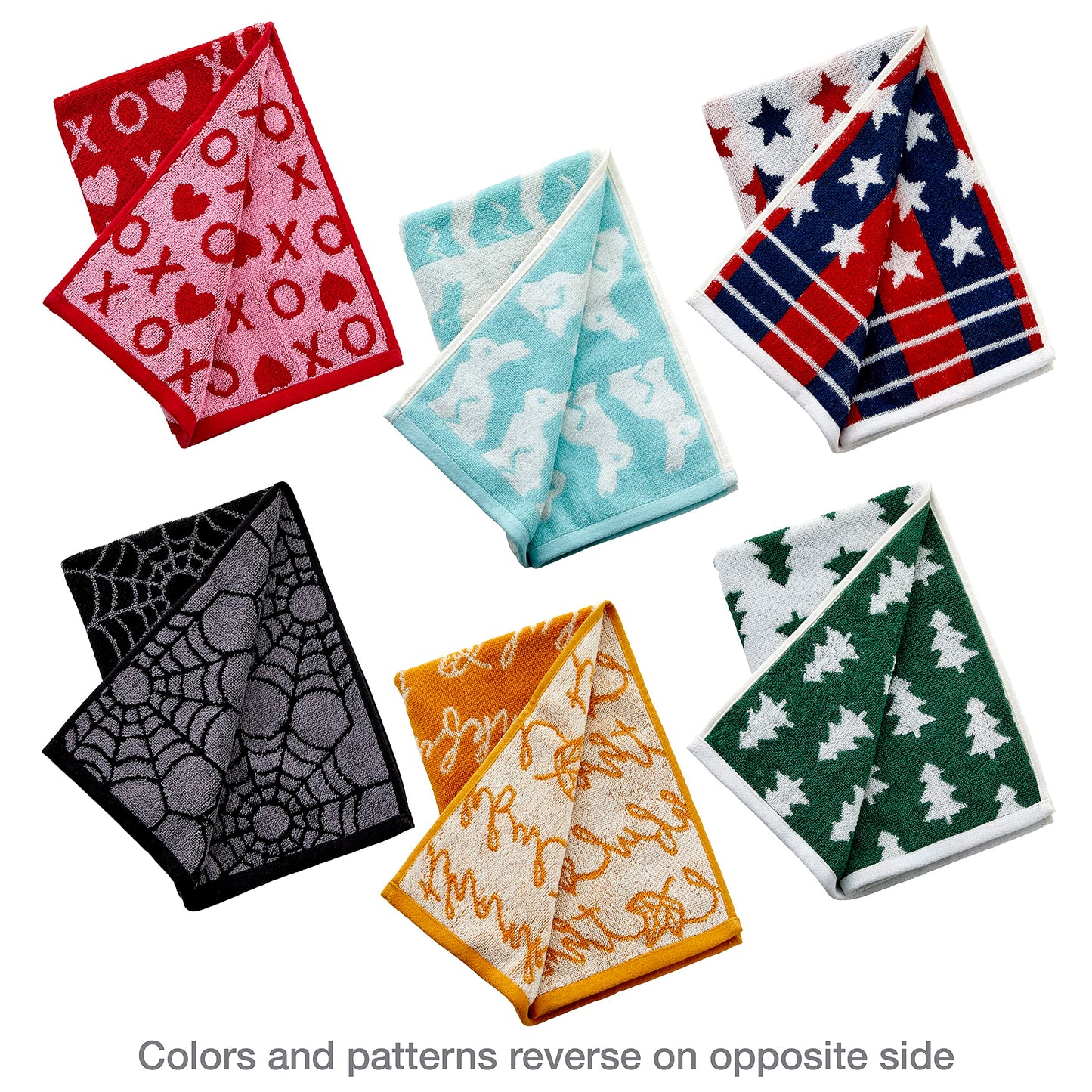 SKL Home Seasonal Hand Towel Set, Multi