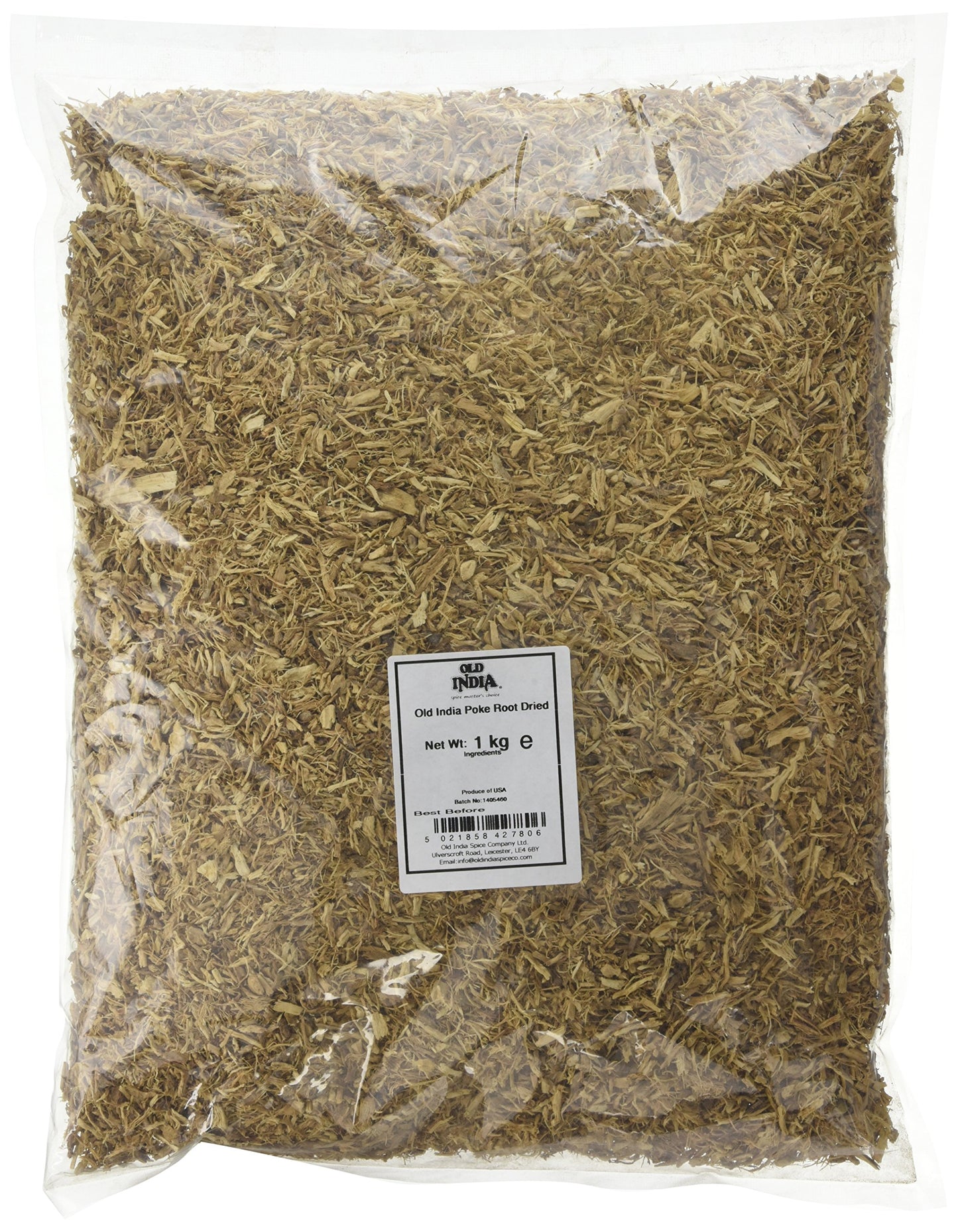Old India Poke Root Dried 1 Kg