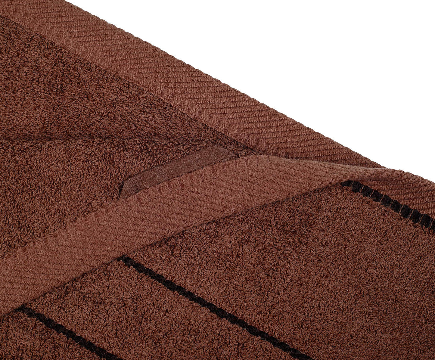 Gözze - Bath Towel, Berlin, 100% Cotton, 70 x 140 cm - Chocolate