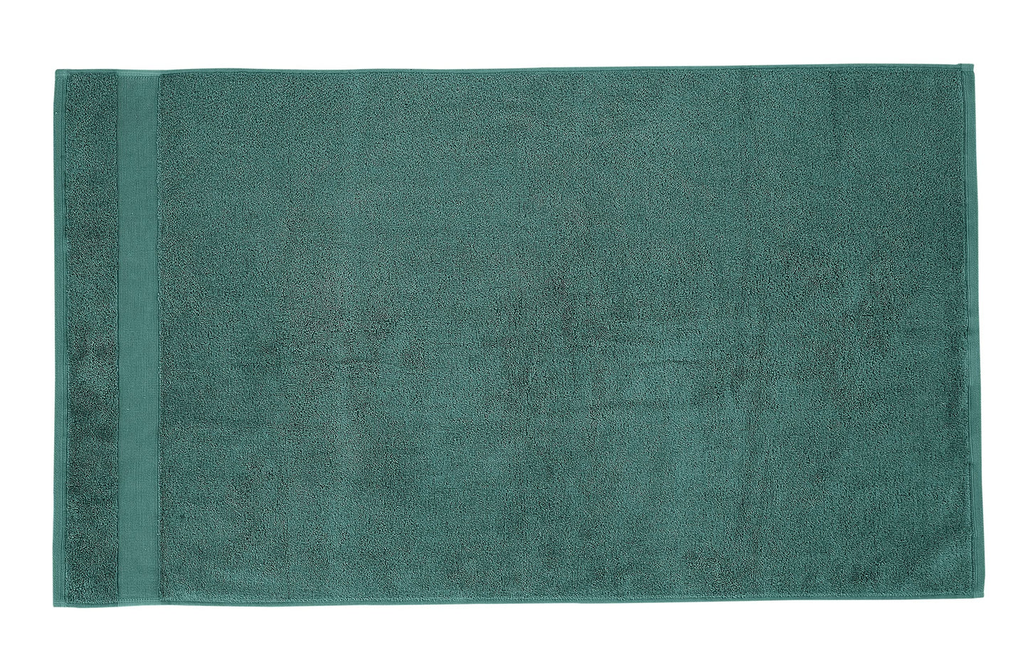 Catherine Lansfield Bathroom Anti Bacterial 500 gsm Soft & Absorbent Cotton Hand Towel Forest Green (Pack of 2)