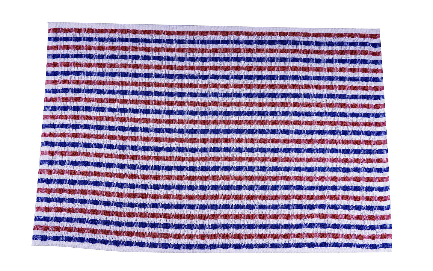 QUALITY HOME TEXTILES 100% CottonTerry Towelling Tea Towels with Hanging Loop | Pack of 3| Kitchen Hand Towels Dish Cloth Super Absorbent Soft Touch