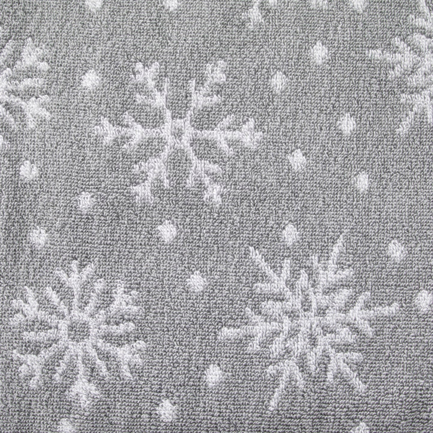 SKL Home Winter Scattered Snowflakes Bath Towel, Gray