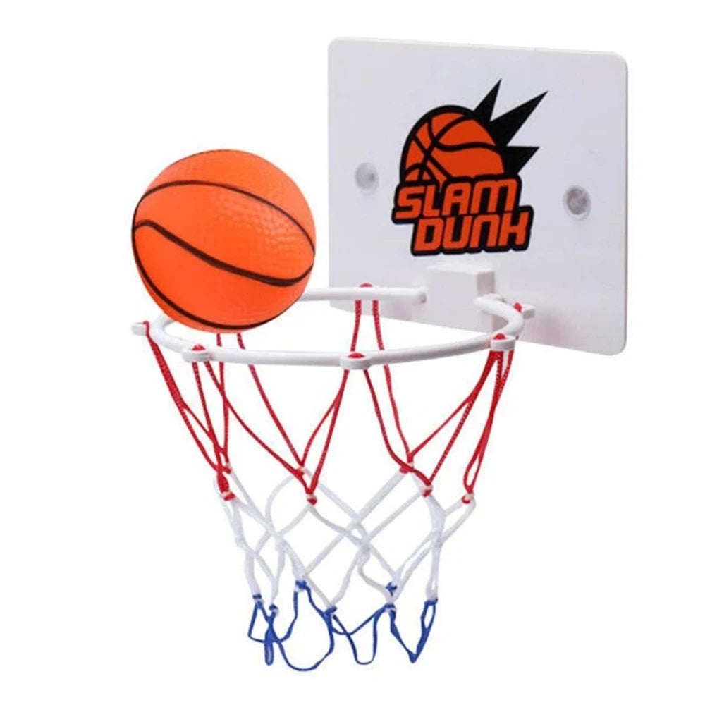 Basketball Hoop Ring Door Wall Mounted Pump Dunk Indoor For Kids Children Toy UK