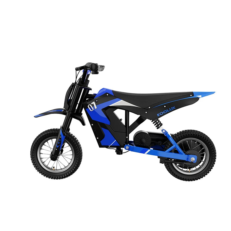 KOOLUX EV12M Electric Dirt Bike,300W Electric Motorcycle,15.5MPH & 9.3 Miles Long-Range,3-Speed Modes Motorcycle