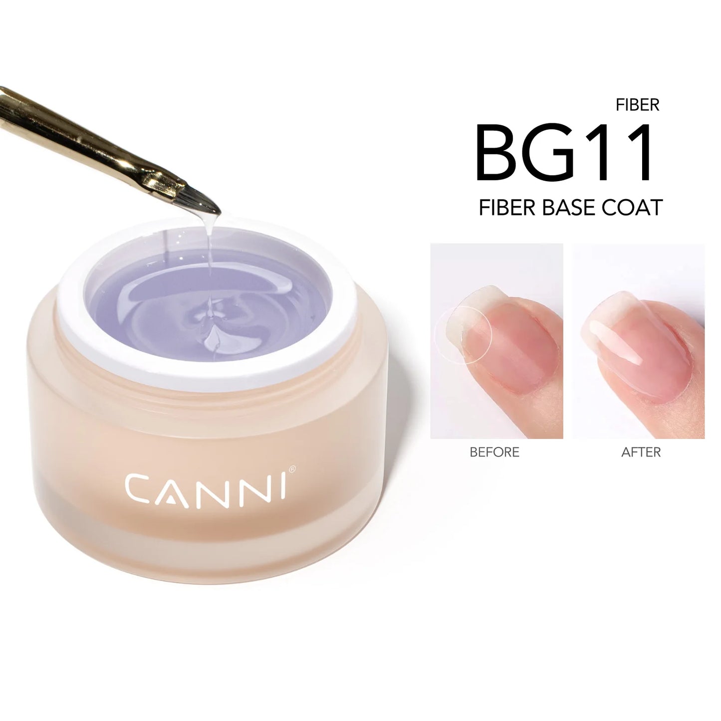 CANNI 10g No-Wipe 5-in-1 Plaster Gel HEMA TPO FREE Nail Art Functional Gel White Black Nail Painting Relief Pattern DIY Manicure