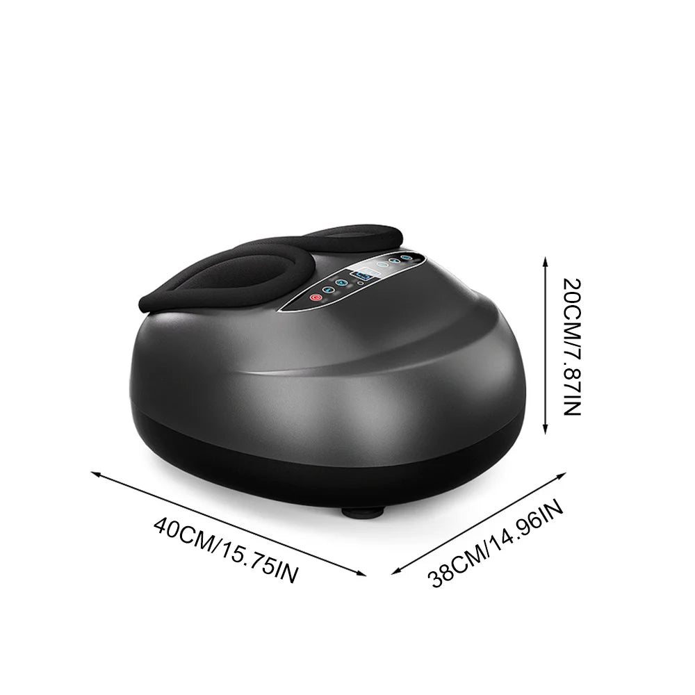 Electric Smart Foot Massager 5-Level Strength Fully Automatic Wrap Airbag Soothing Shiatsu Foot Massager With Remote Control