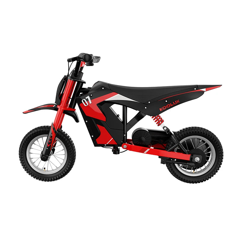 KOOLUX EV12M Electric Dirt Bike,300W Electric Motorcycle,15.5MPH & 9.3 Miles Long-Range,3-Speed Modes Motorcycle